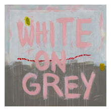 Load image into Gallery viewer, White on Grey