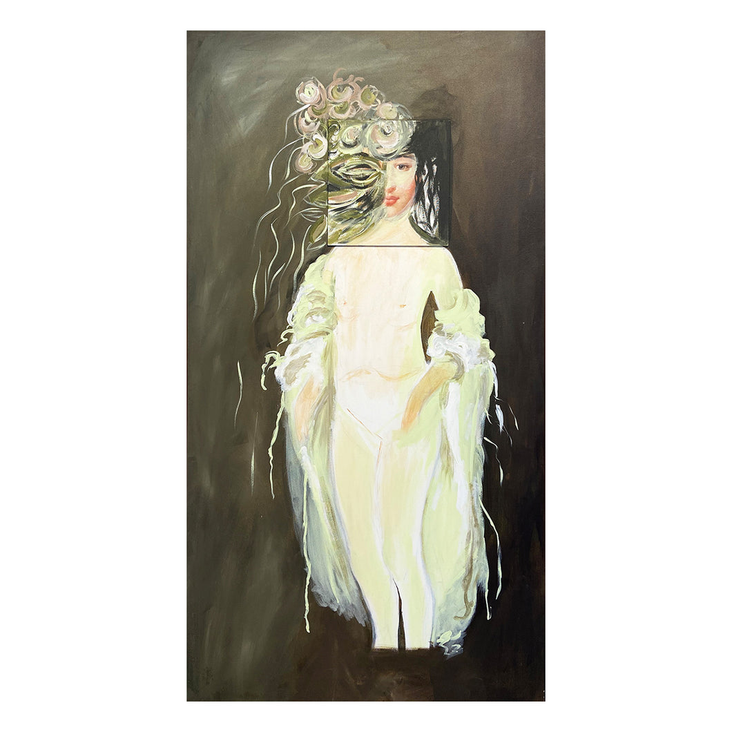 Girl with a mask